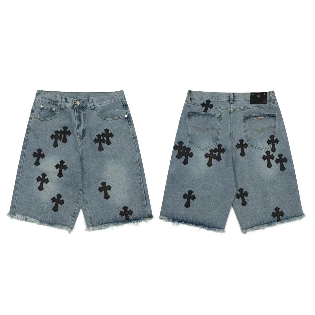 Chrome Hearts Jeans Short