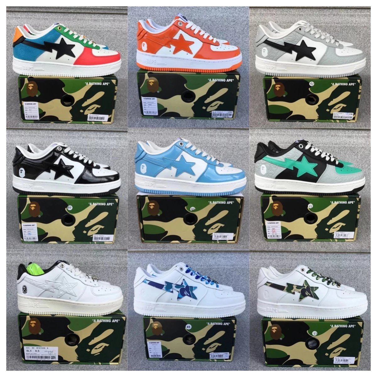bape shoes (40 CP)