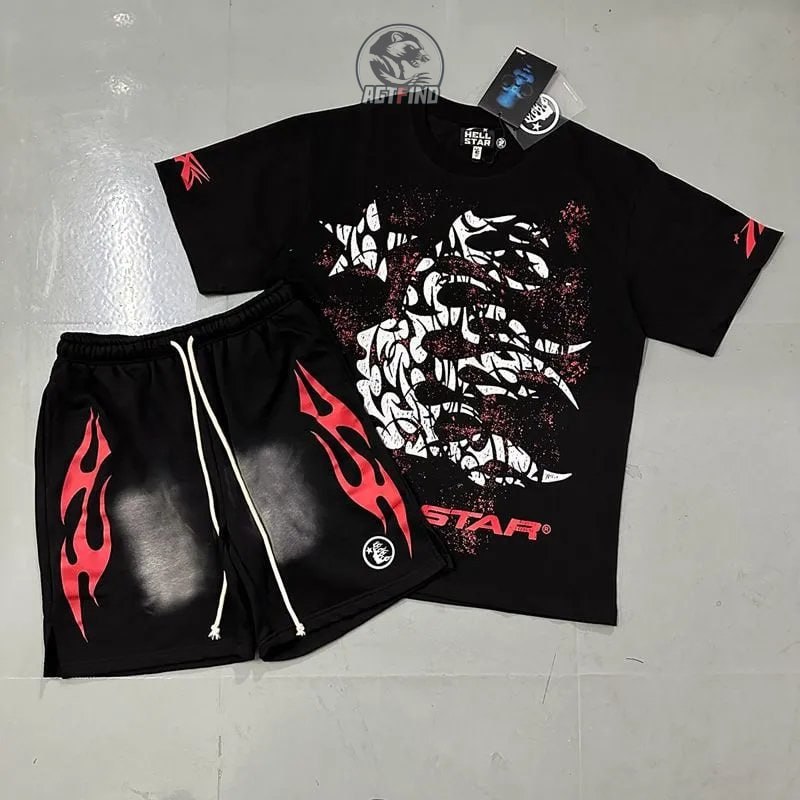 HellStar t-shirt Shorts Suits