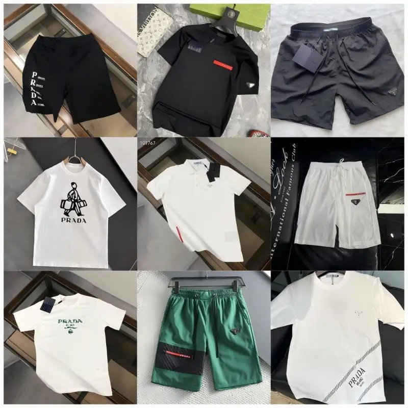 Prada POLO t-shirt Shorts Suits （40 style