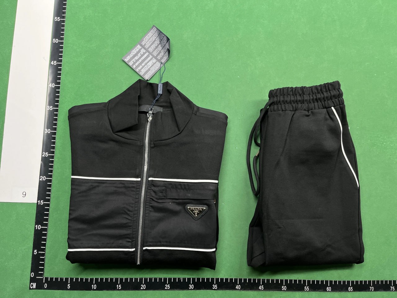 Prada Track Jacket and Pants Set [Zipper Hoodie Style]