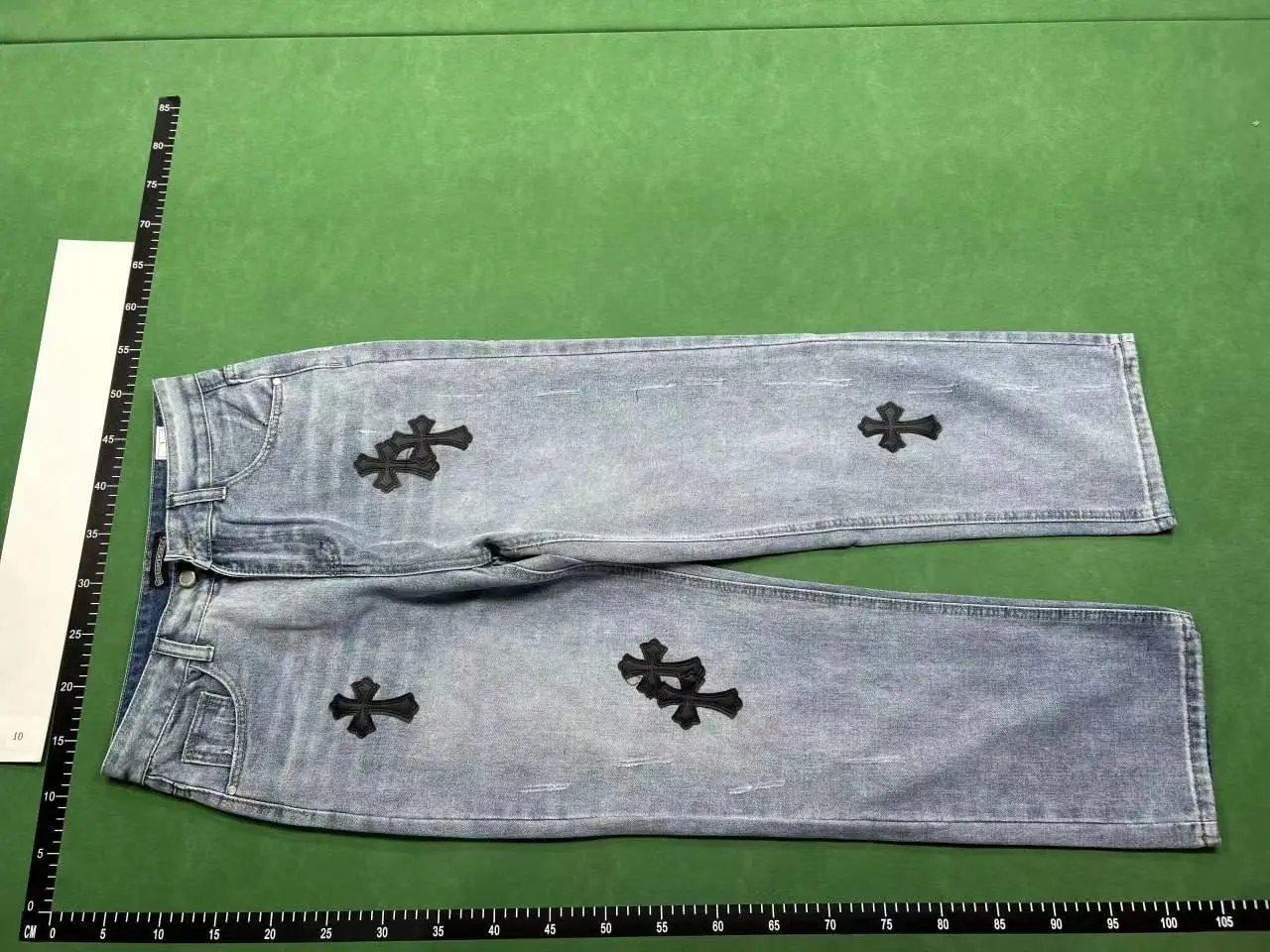 Chrome Hearts Cross Patch Jeans and Shorts Collection