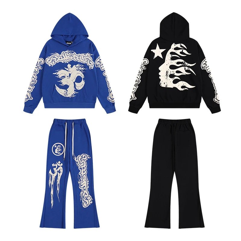 Hell Star Hoodie Suit [Multiple Styles & Colors]