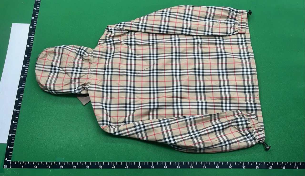 Burberry Check Print Hooded Windbreaker [Multiple Styles]