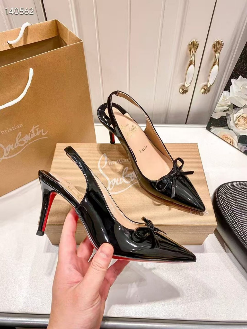 Christian Louboutin Pigalle Slingback Pumps