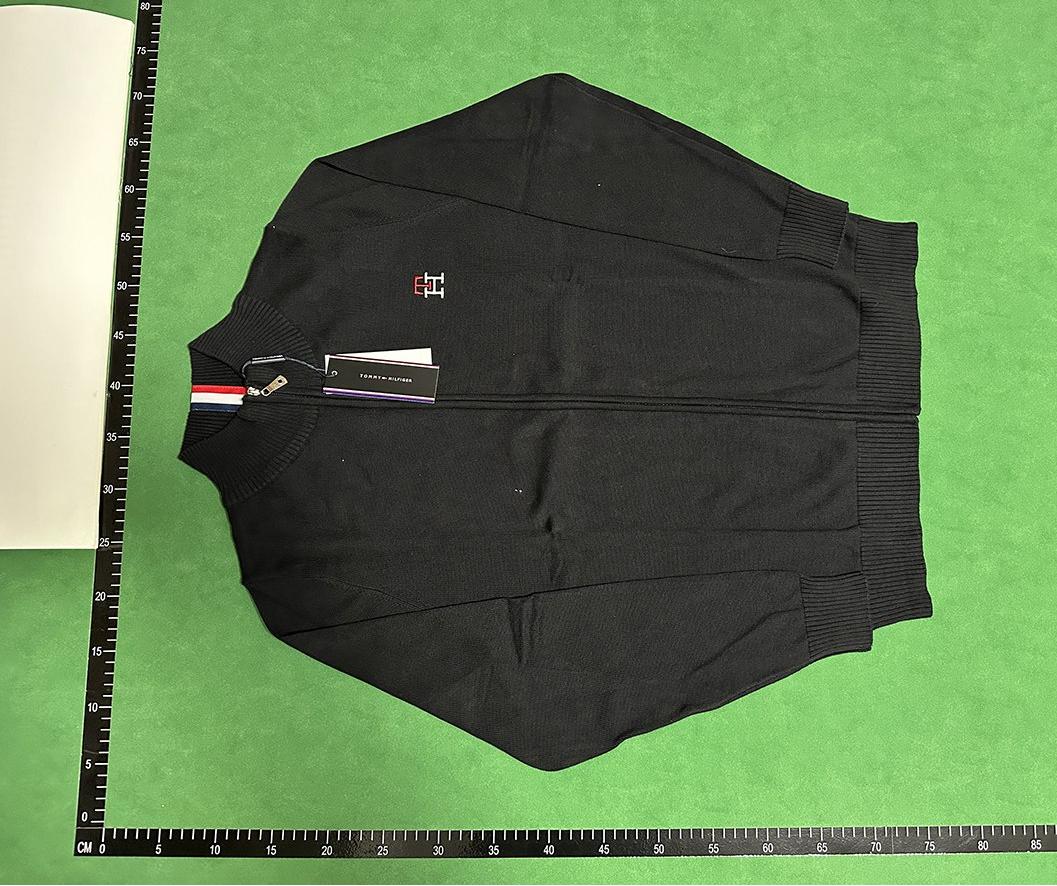 Tommy Hilfiger Essential Knit Sweater [Zip-Up & Crewneck, Grey & Navy Options]