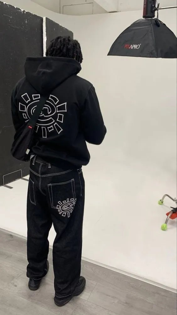 ADWYSD Sunburst Logo Hoodie & Sweatpants Set