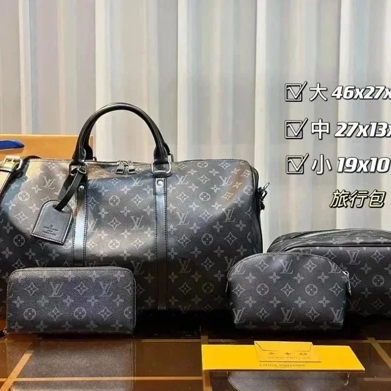 Louis Vuitton Neverfull Tote Bag Set [Multiple Sizes & Styles]
