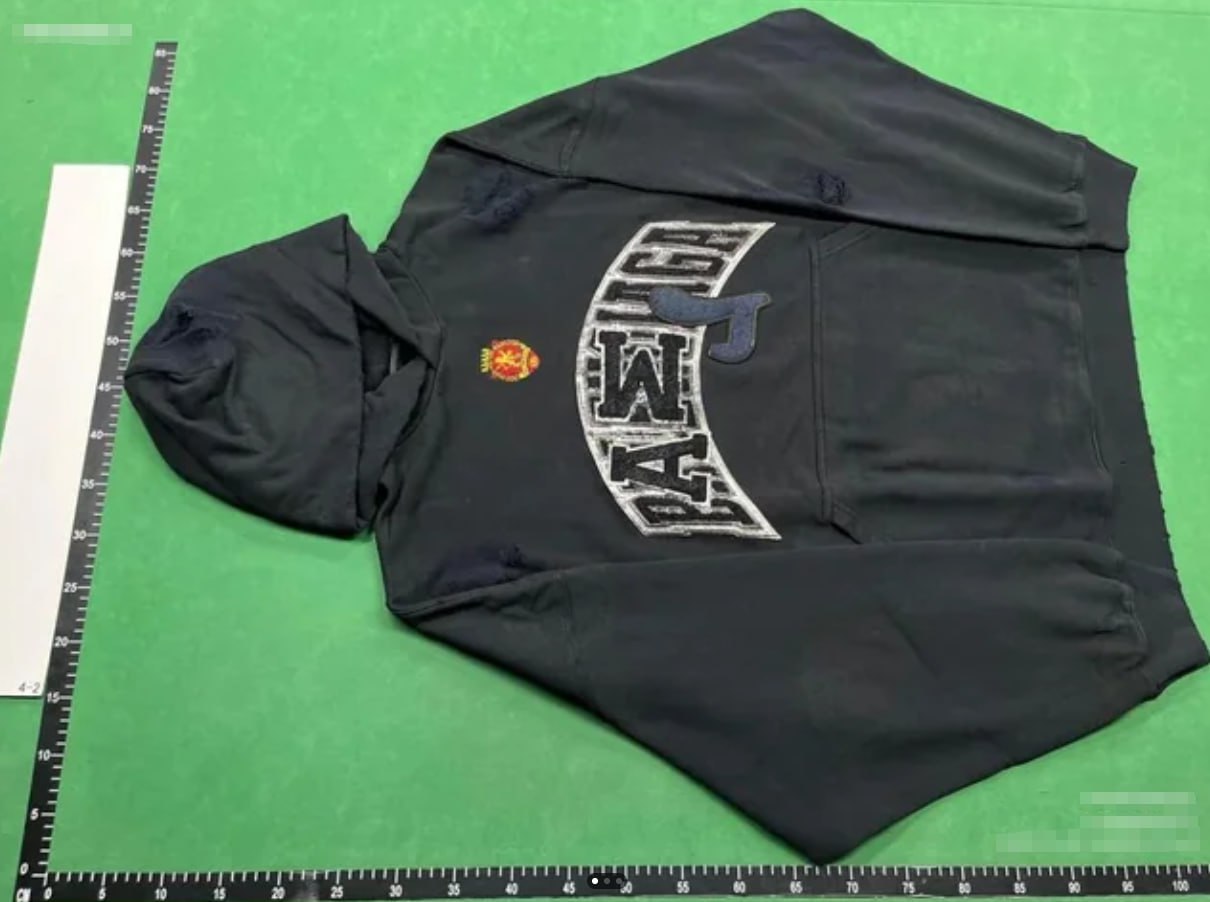 Balenciaga Heart Logo Sweatshirt