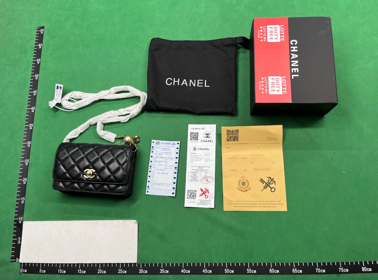 Chanel 25P Kelly Handbag [Pure Leather/Crossbody]