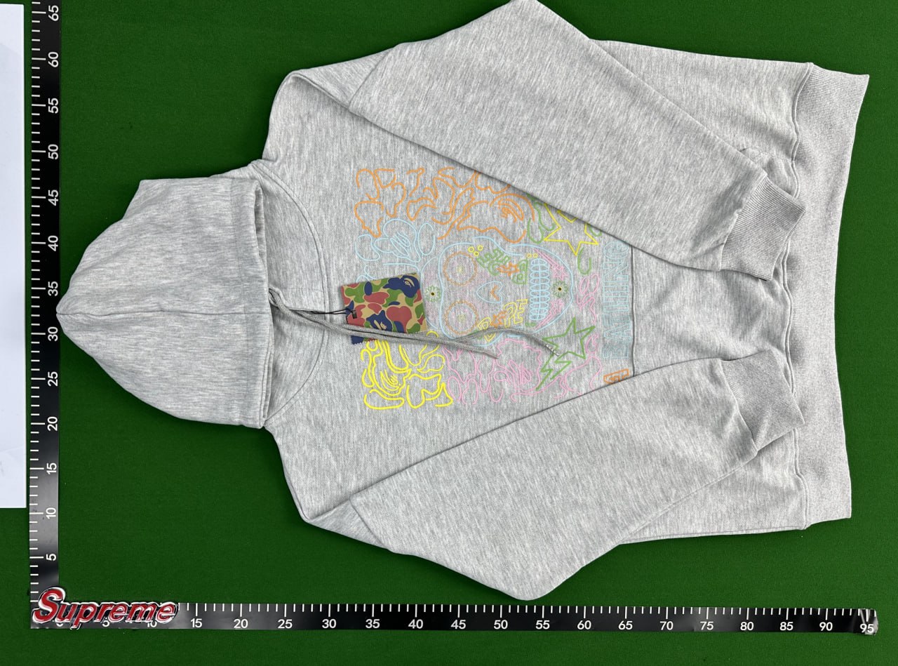 A Bathing Ape Skull Camo Hoodie