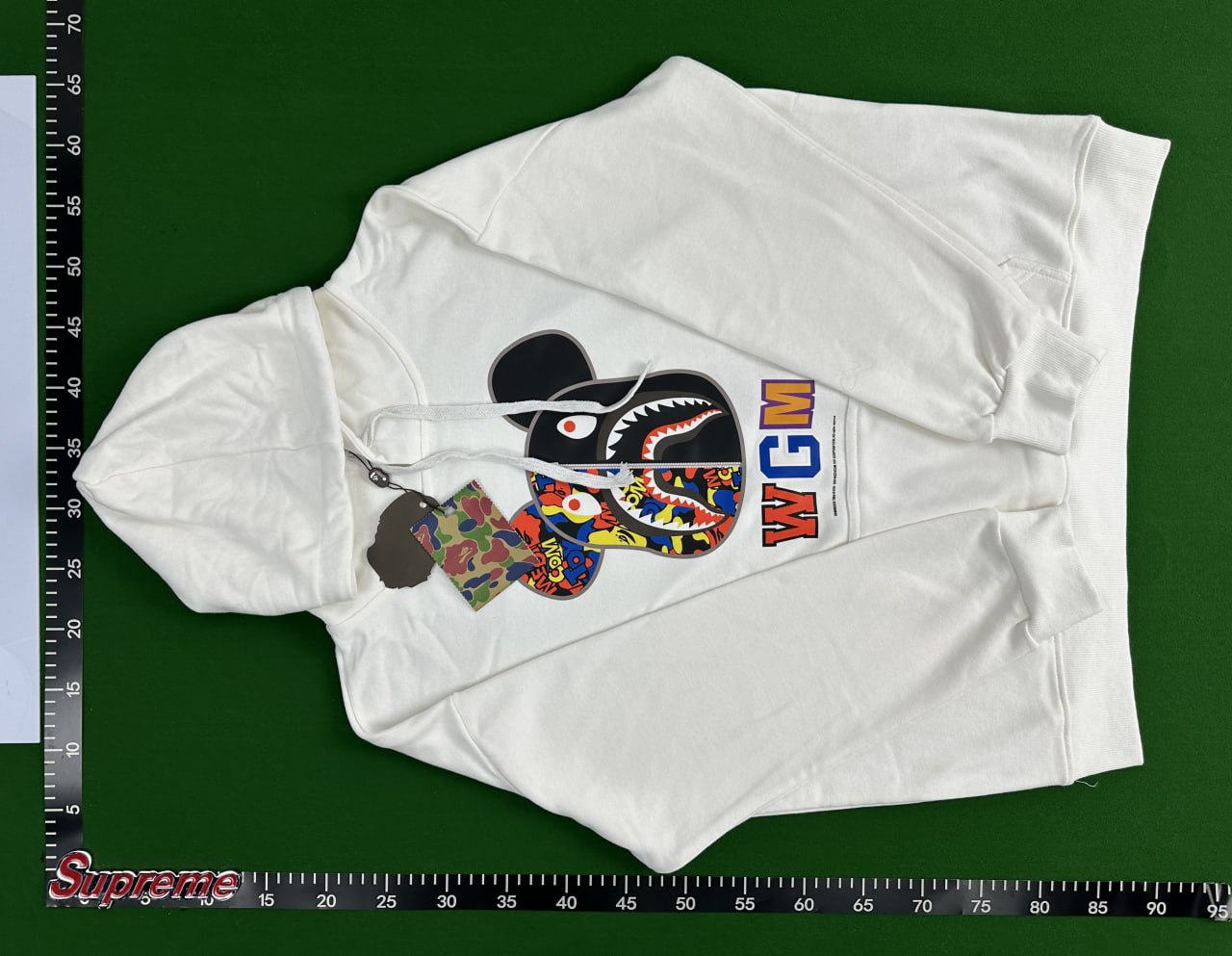 Bape WGM Shark Hoodie