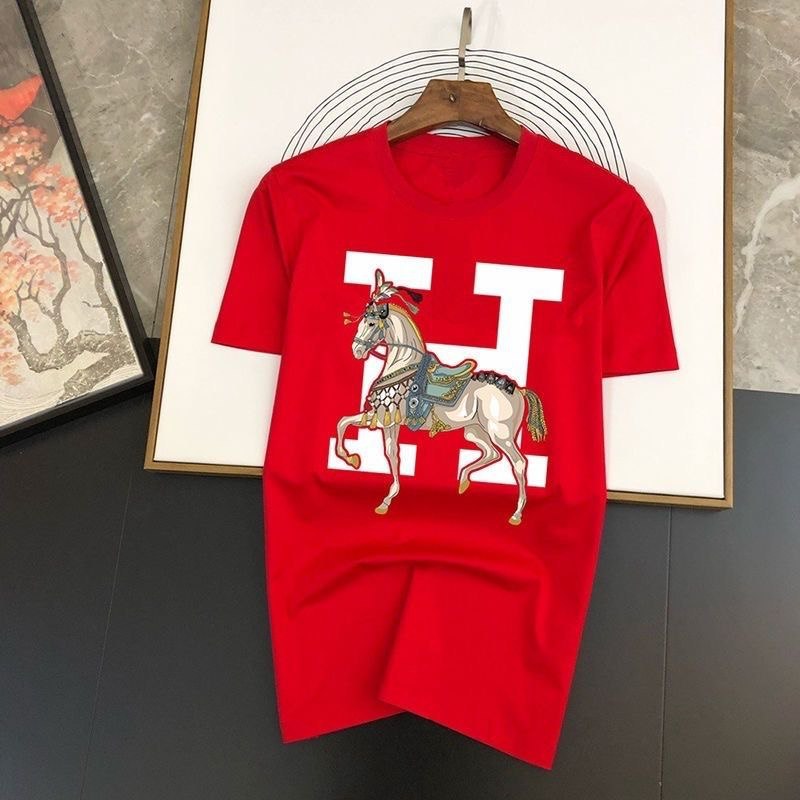 Hermes H Horse Print T-Shirt [3 styles]