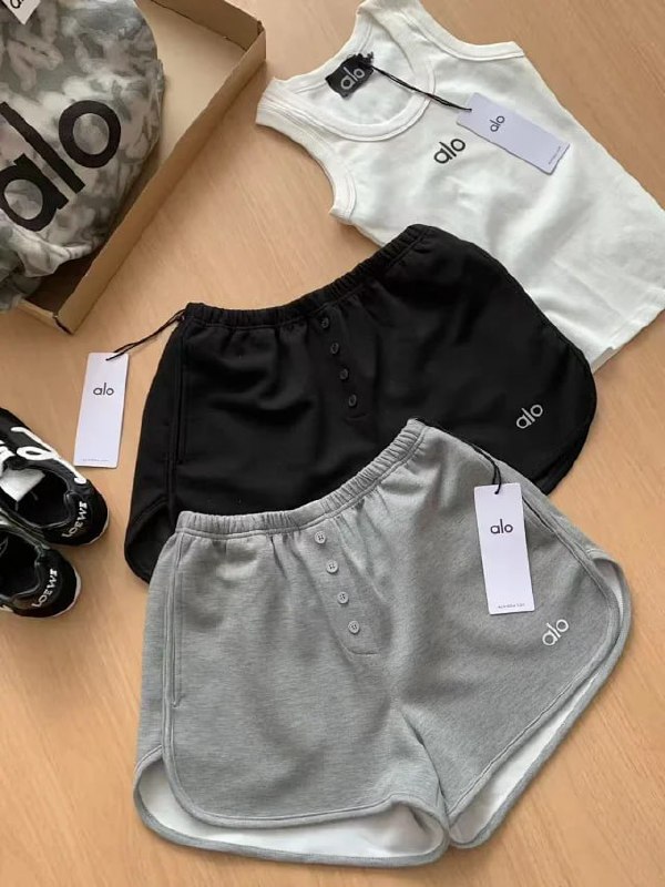 ALO Yoga Henley Shorts [2 styles]