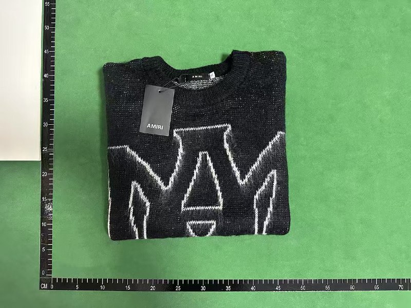 AMIRI Speckled Logo Knit Sweater [15 styles]