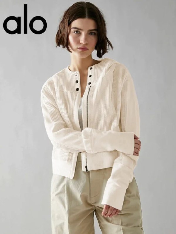 ALO Waffle Knit Hoodie [3 styles]