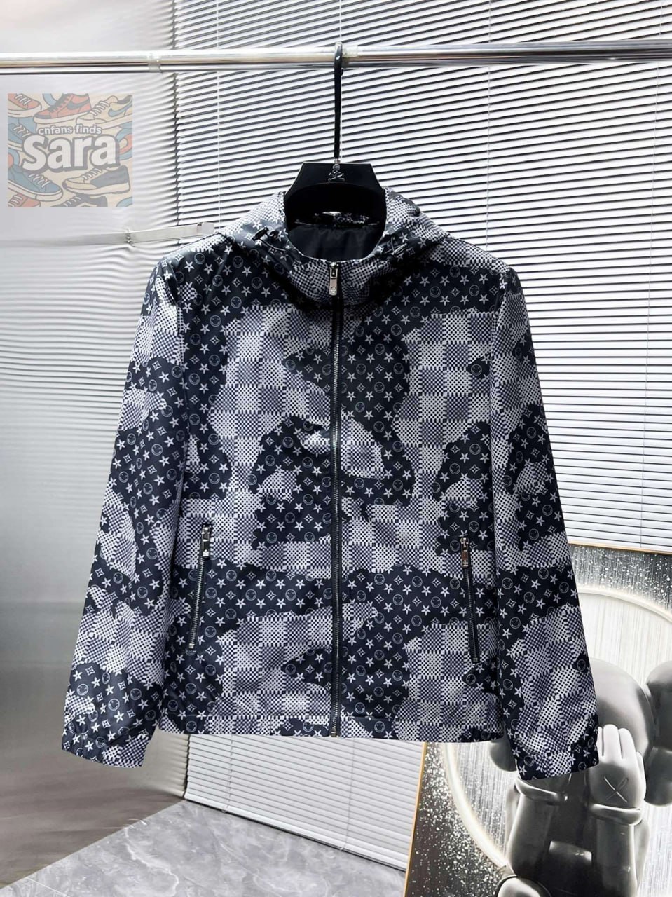 LV Monogram Denim Jacket / LV Damier Check Hooded Jacket [19 styles]