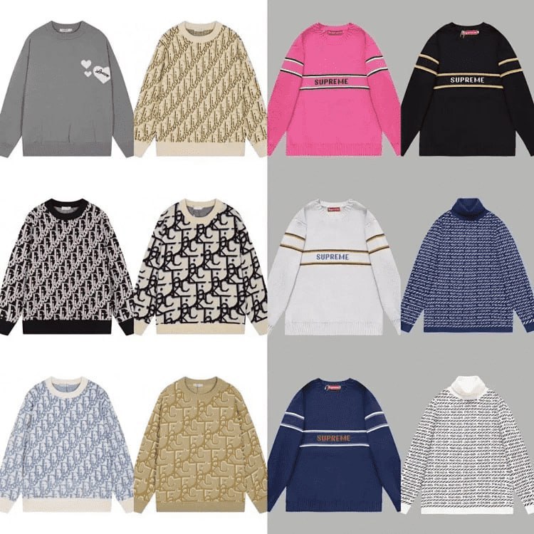 Supreme & Dior Oblique Sweaters [34 styles]