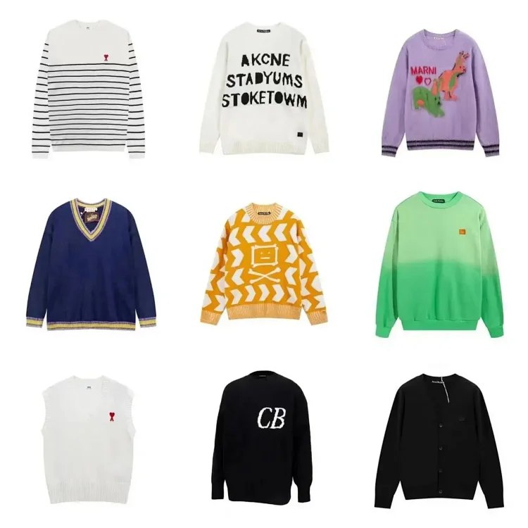 Ami Spring Sweaters [40 styles]