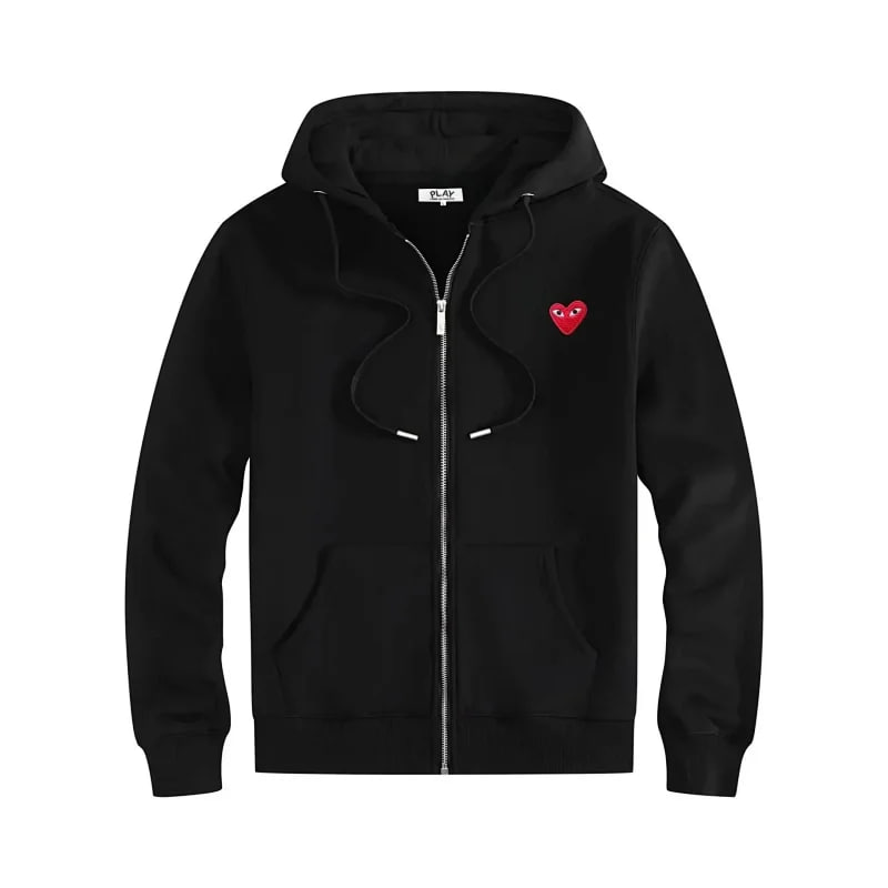 CDG Play Heart Logo Zip-Up Hoodie [36 styles]
