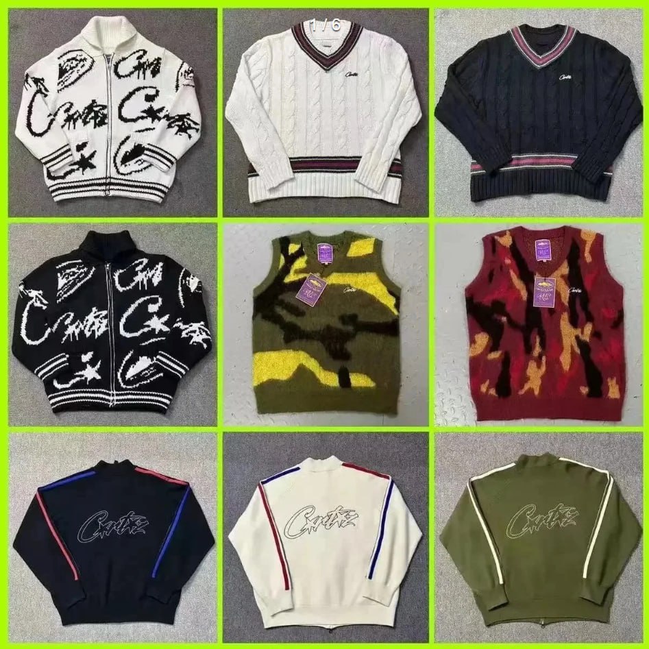 Corteiz Sweater Jacket Set [40 styles]