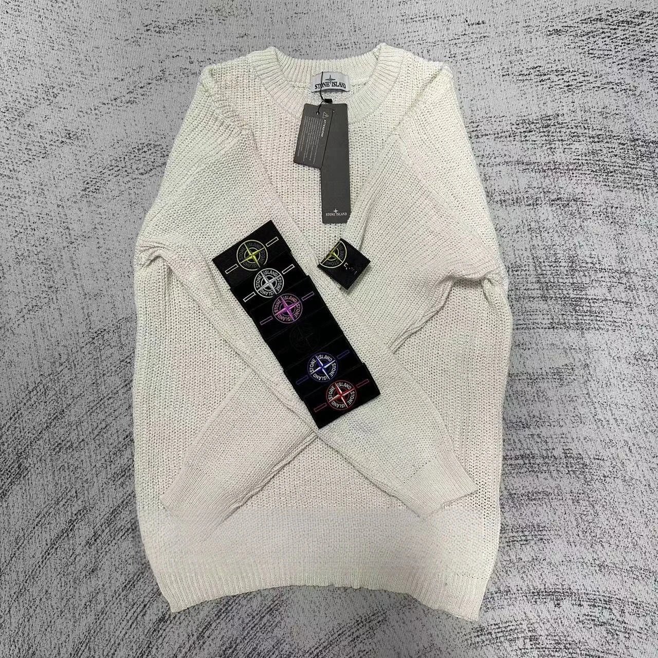 STONE ISLAND Ribbed V-Neck Sweater [40 styles]