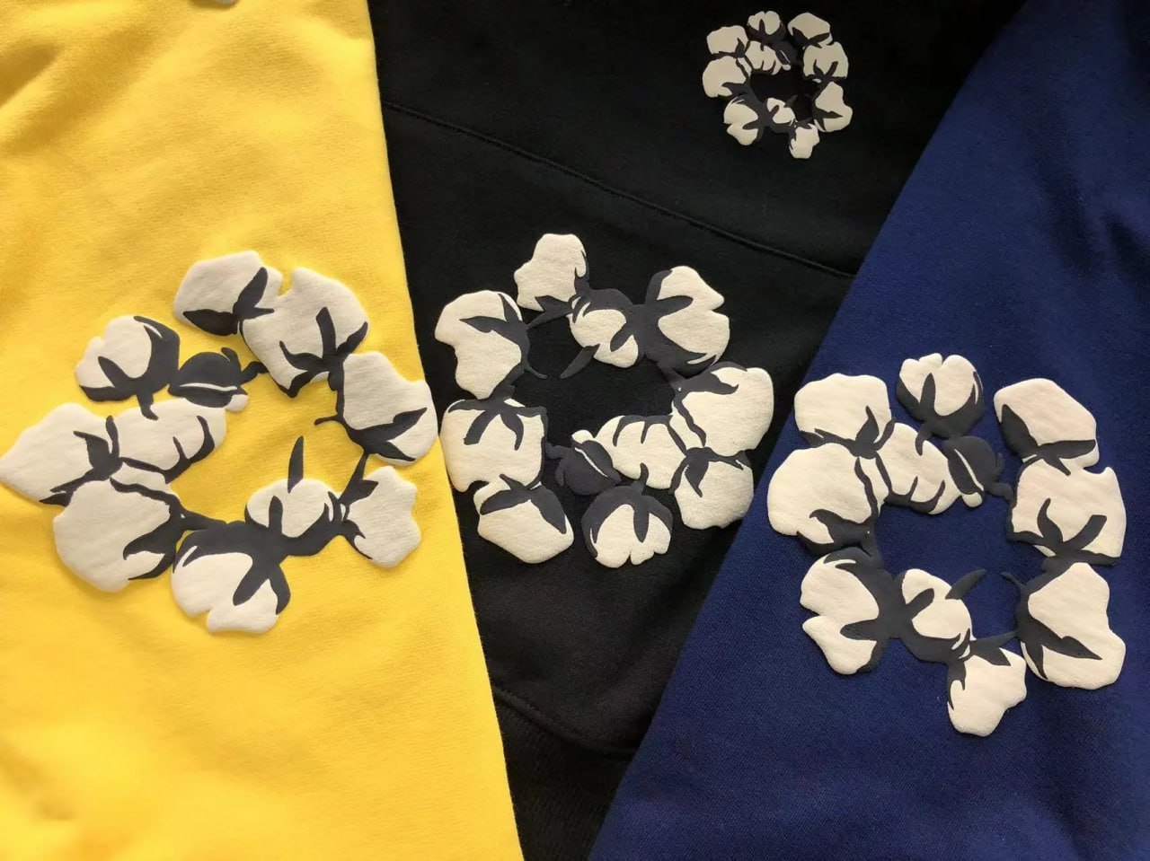 DENIM TEARS Floral Print Hoodie [35 styles]