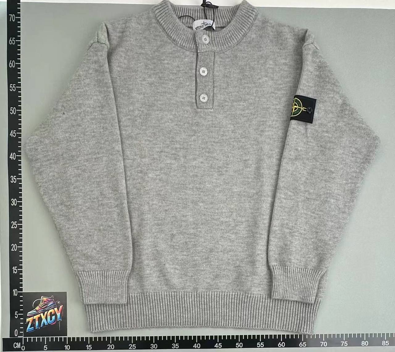 Stone Island Henley Sweater [3 styles]