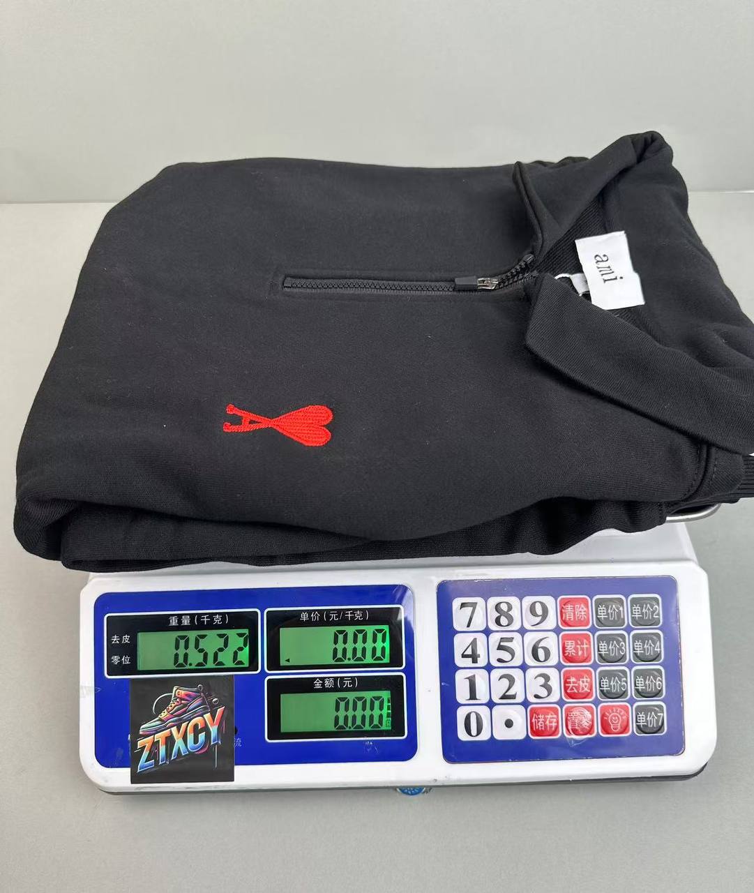 AMI Paris Heart Zip Sweater [3 styles]