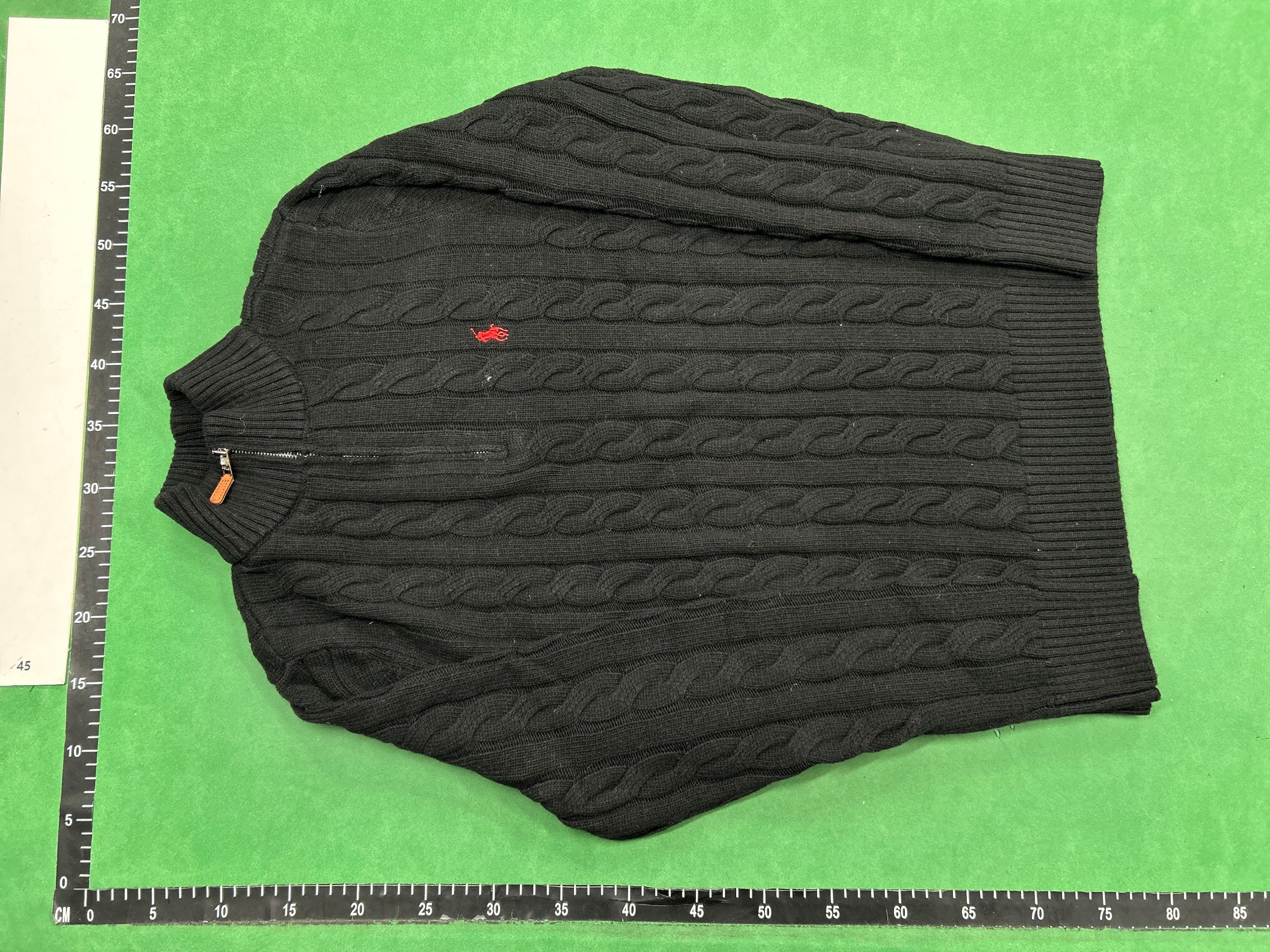 Ralph Lauren Cable Knit Quarter-Zip Sweater [9 styles]