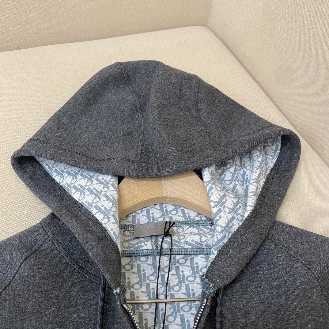 Dior Oblique Hooded Sweatshirt [4 styles]