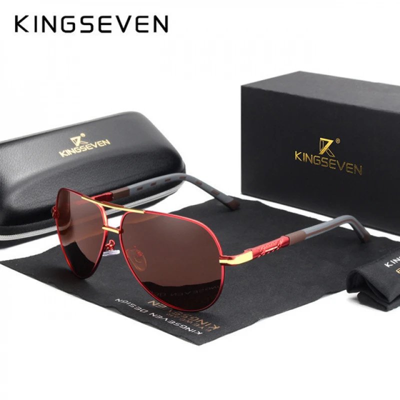 KINGSEVEN Aviator Sunglasses [7 styles]