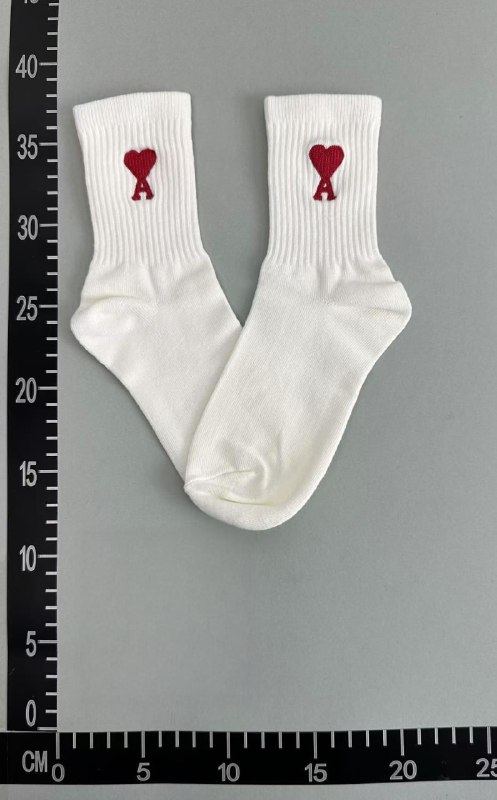 Ami Paris Heart Logo Ankle Socks [36 styles]