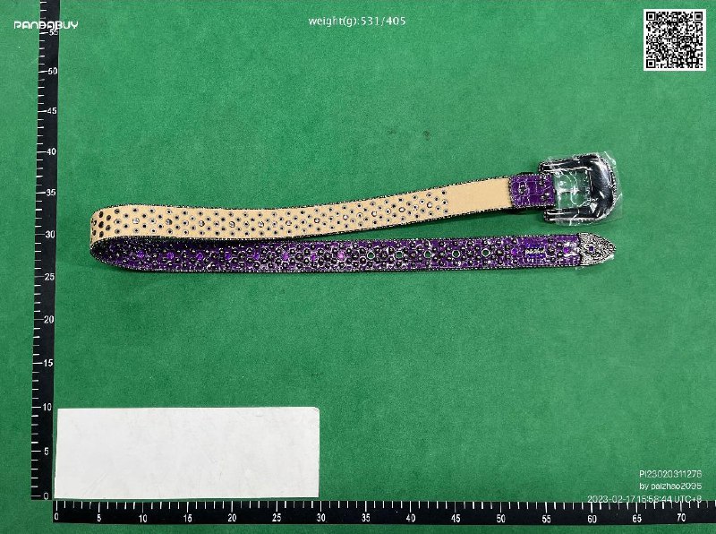 BB Simon Crystal-Embellished Belt [9 styles]