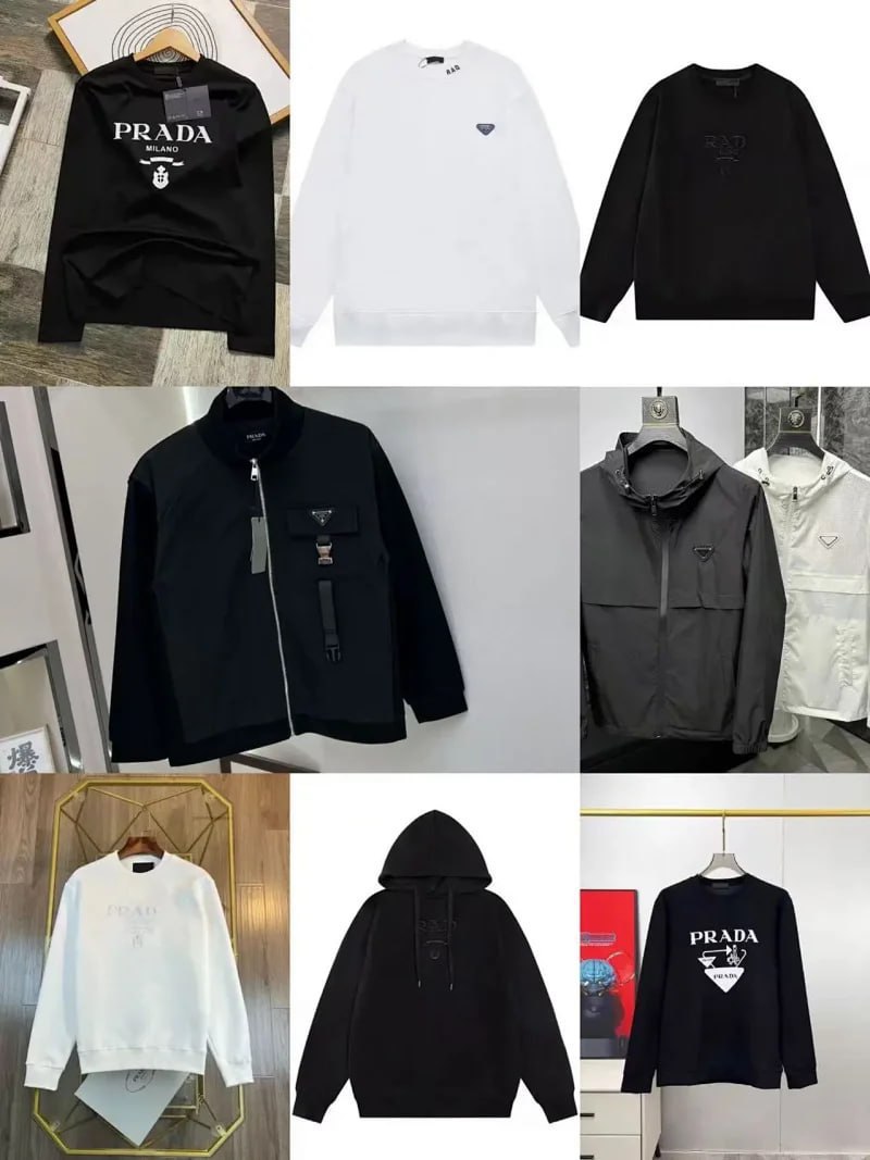 Prada Logo Hoodies/Sweaters [39 styles]
