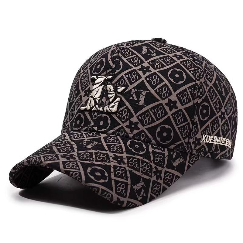 LV Monogram Canvas Baseball Cap [4 styles]