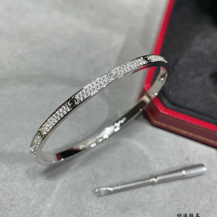 Cartier Love Narrow Full Diamond Bracelet [9 styles]