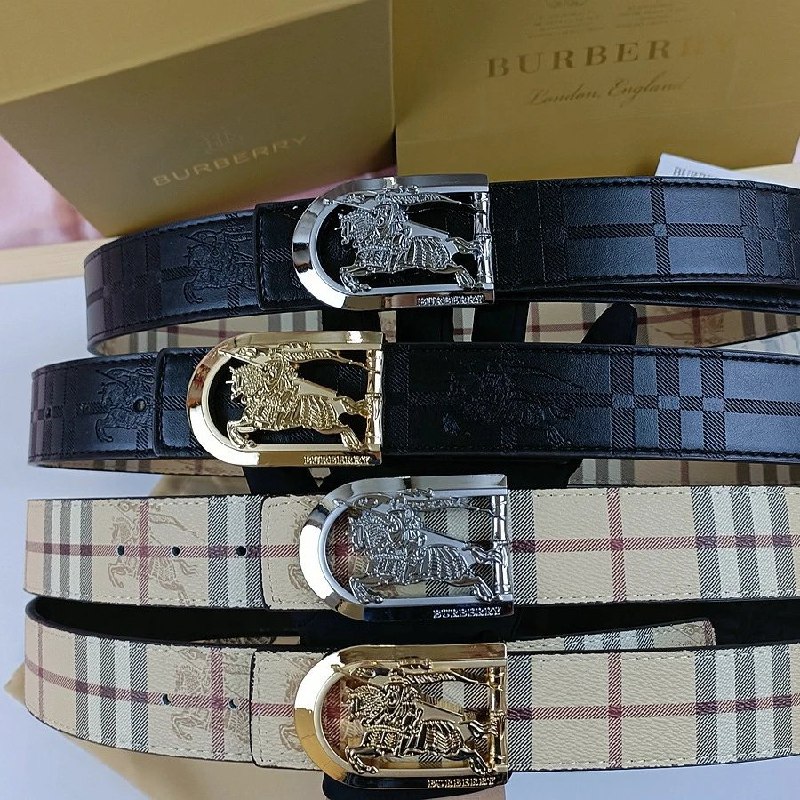 Burberry Equestrian Knight Buckle Belt [36 styles]