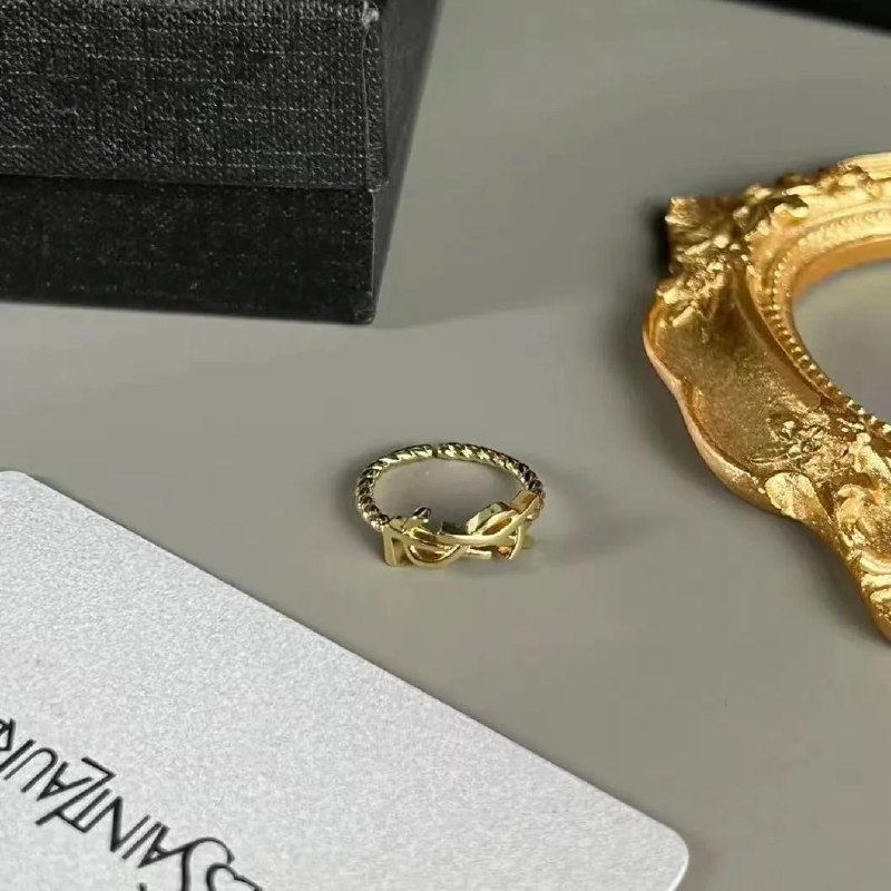 Yves Saint Laurent Monogram Ring [2 styles]