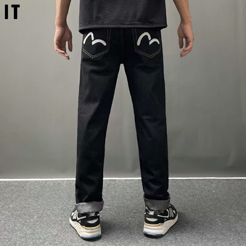 Evisu Seagull Logo Denim Jeans