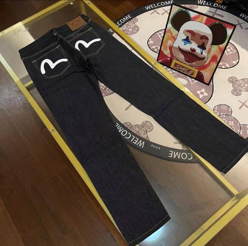 Evisu Seagull Logo Denim Jeans