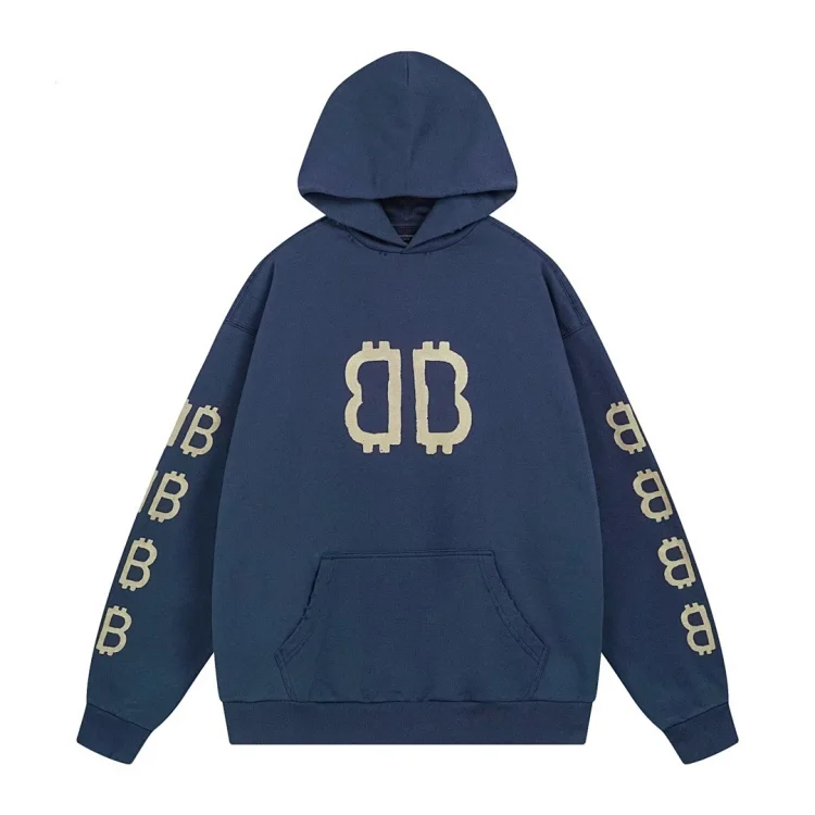 Balenciaga black and blue hoodie (3 styles)