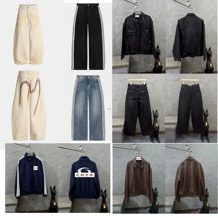 Balenciaga washed denim pants  (40 styles)      