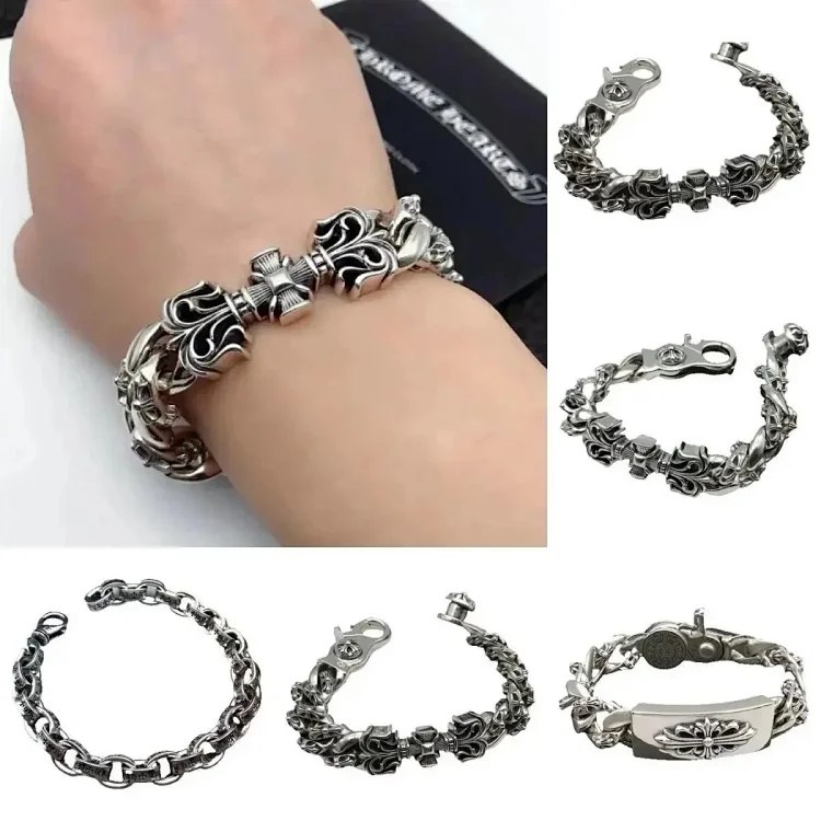 Chrome Hearts Cross Fleur-de-Lis Bracelet [33 styles]