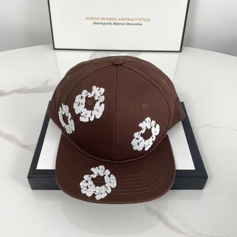 Denim Tears Wreath Print Cap [7 styles]