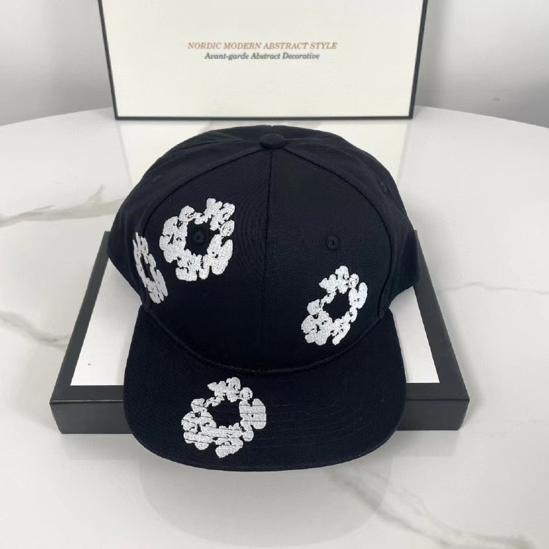 Denim Tears Wreath Print Cap [7 styles]