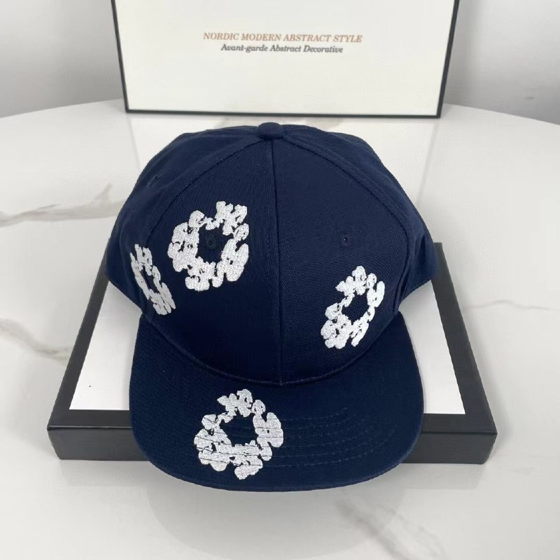 Denim Tears Wreath Print Cap [7 styles]