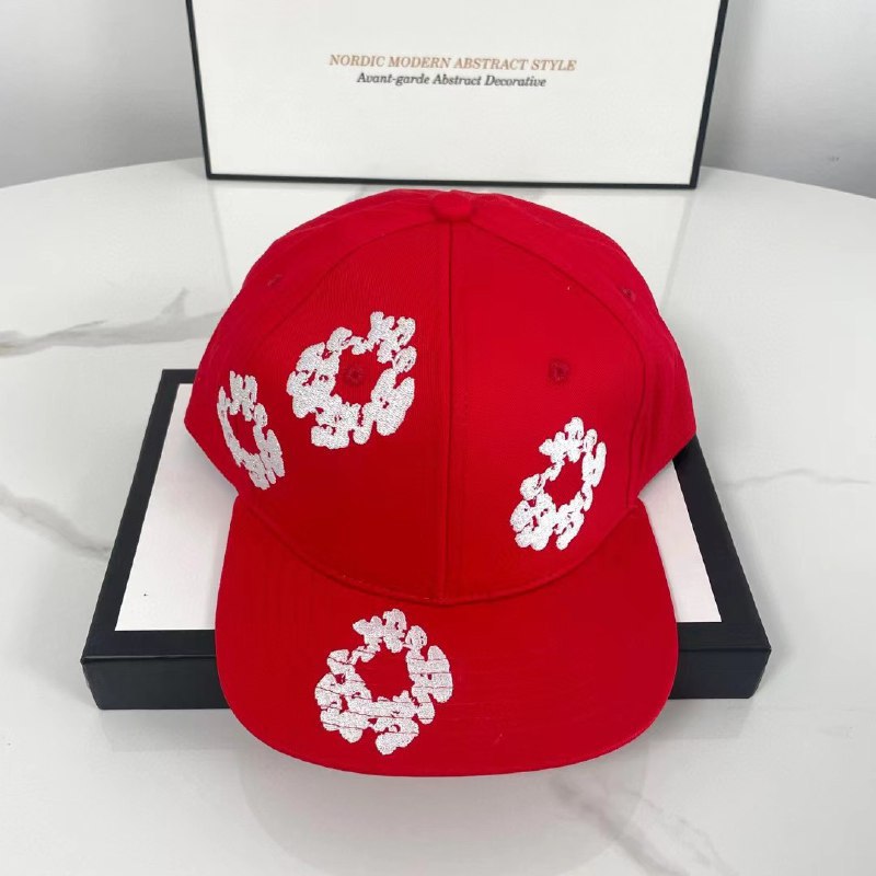 Denim Tears Wreath Print Cap [7 styles]