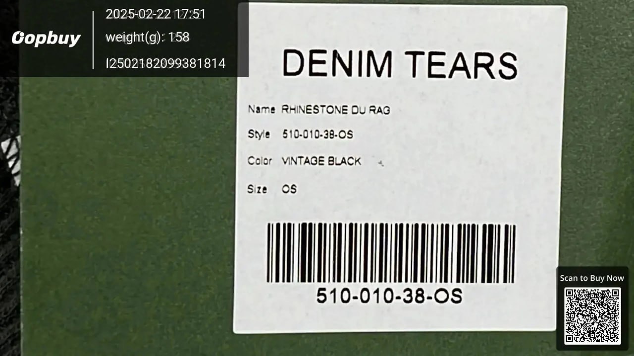 DENIM TEAR Headband [2 styles]