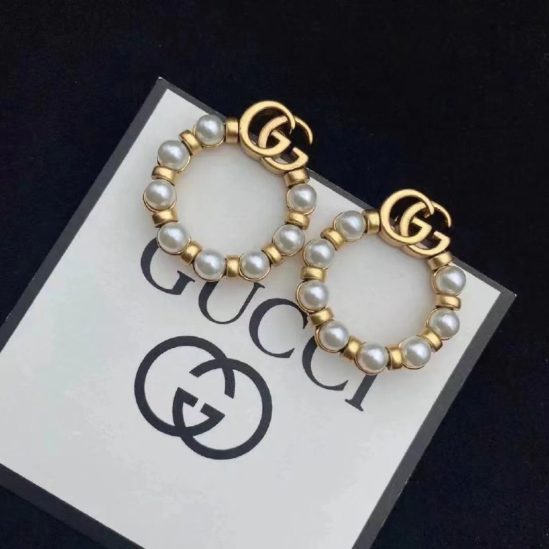 Gucci GG Pearl Earrings